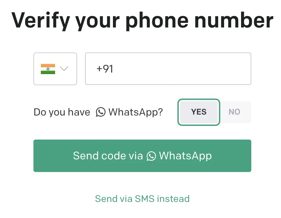 Why OpenAI Need Phone Number? send code