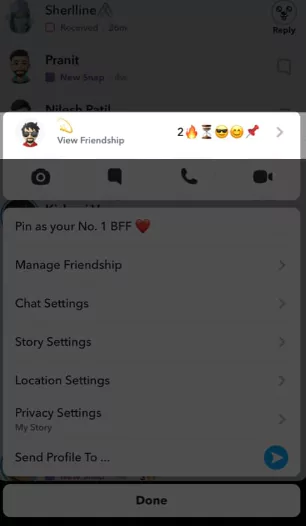 How To Use Friendship Profiles In Snapchat - view friendship