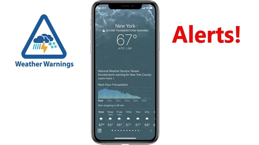 How To Get Weather Alerts On iPhone