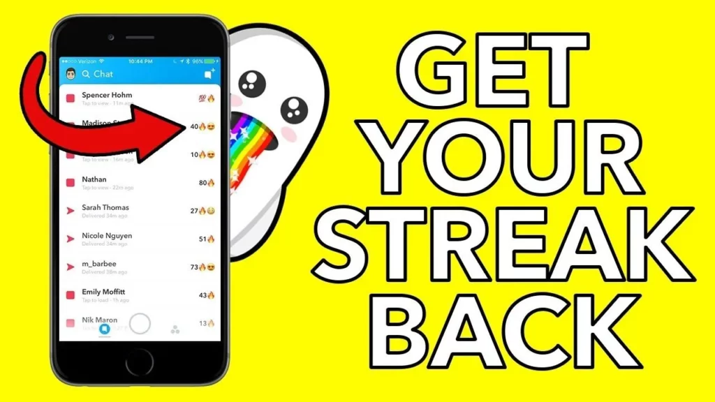 How To Restore The Snapchat Streaks
