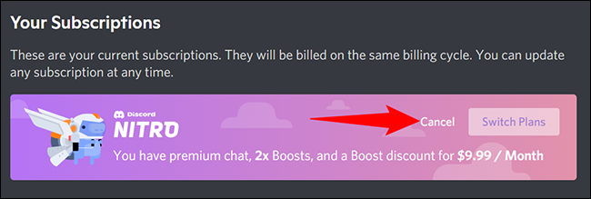 How To Stop Recurring Payments On Discord Nitro Using Desktop