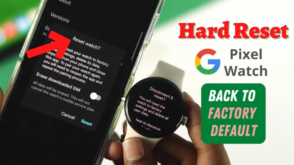 How To Hard Reset Pixel Watch