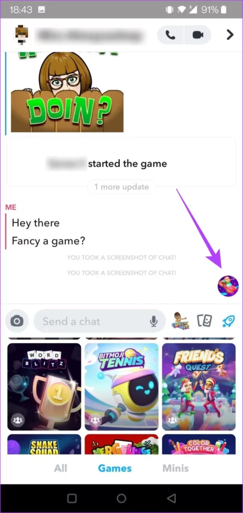 How To Play Games On Snapchat By Yourself?