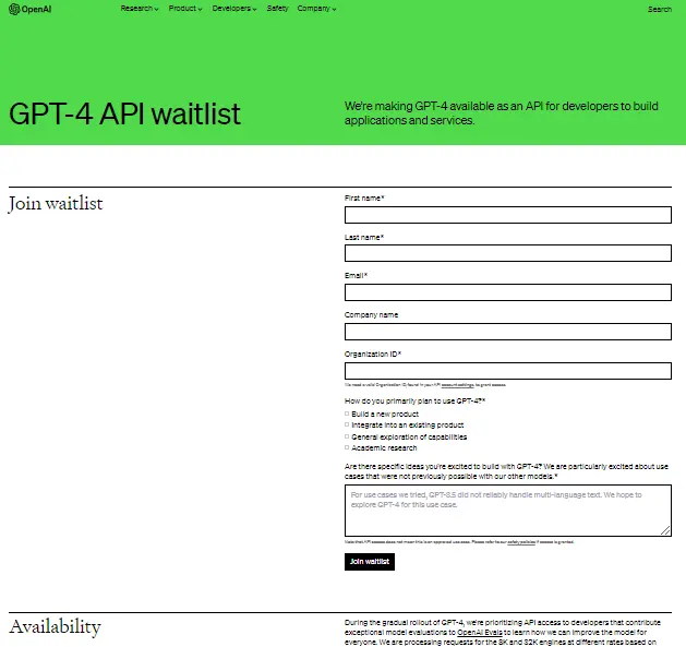 How To Join ChatGPT 4 Waitlist_2