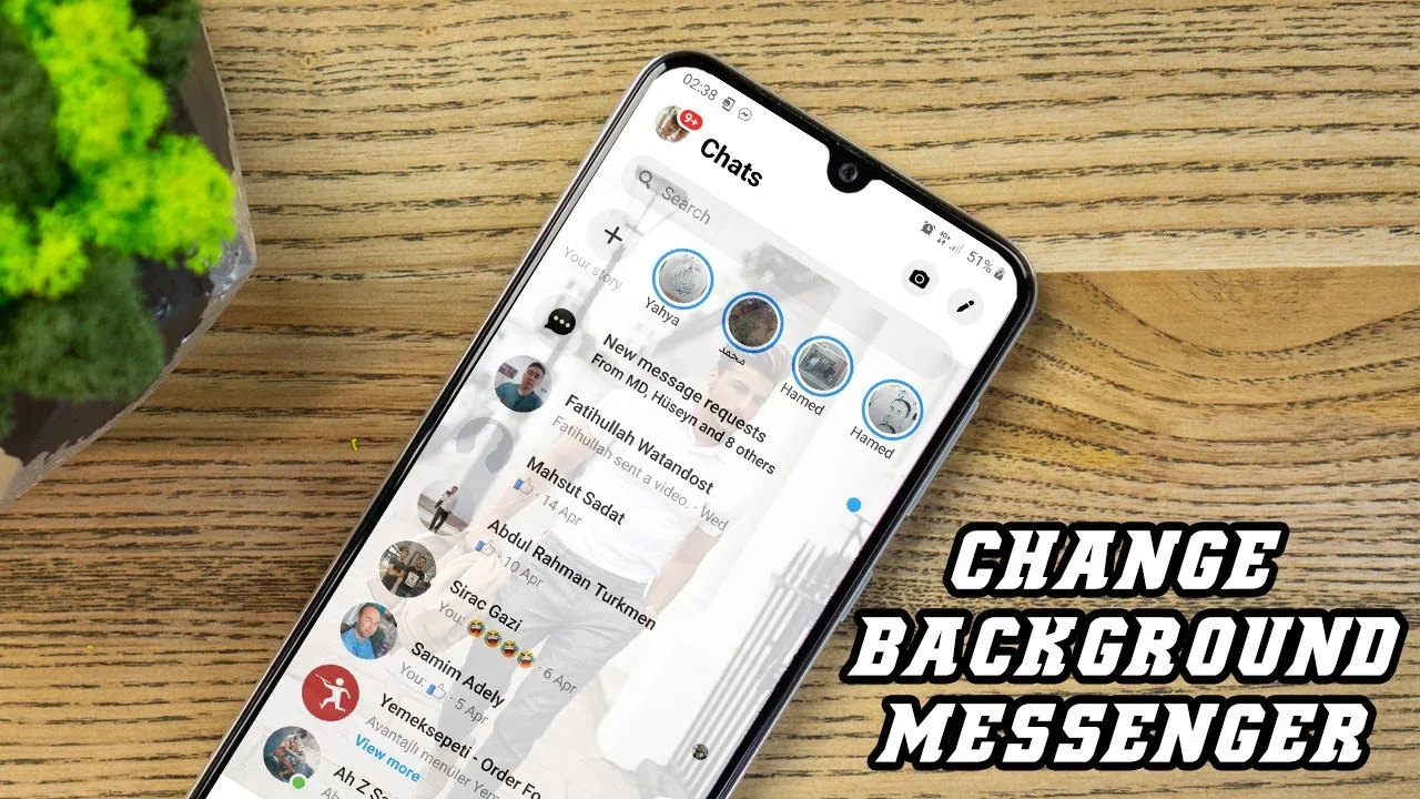 How To Change Background On Messenger On iPhone