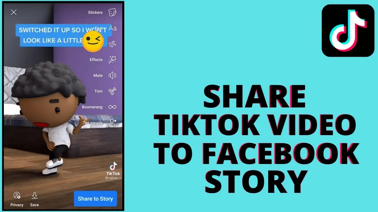 How To Share TikTok To Facebook Story