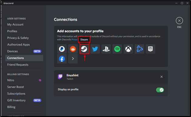 How To Connect Discord To Steam? Steam app
