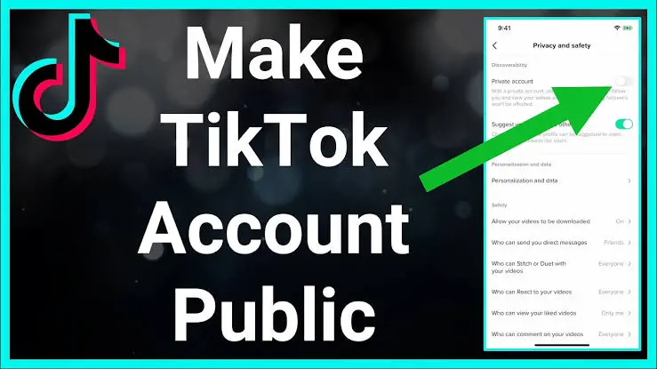 How To Make Your TikTok Account Public?