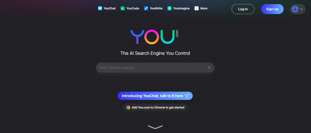 You.com vs Google  - you.com