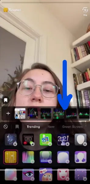 How To Use The Teleport Filter On TikTok? select