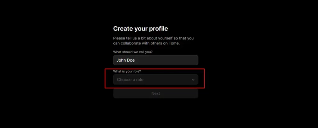 How To Create An Account On Tome App_3