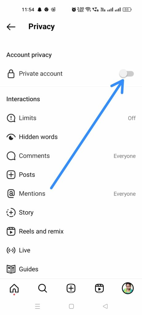 How to Hide the Following List in Instagram? ON