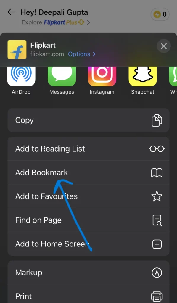 How To Bookmark And Access Bookmarks On iPhone
