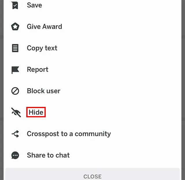 How To Unhide Posts On Reddit: Hide posts