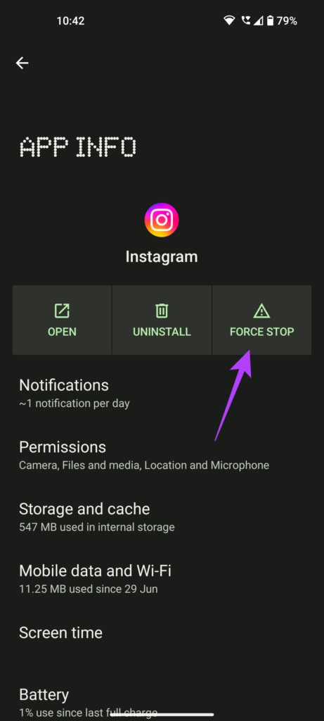 How To Fix Instagram Couldn’t Create Thread? force stop