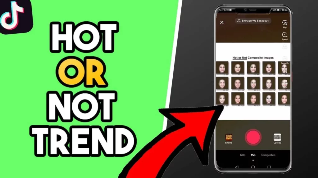 Hot Or Not Composite Images TikTok