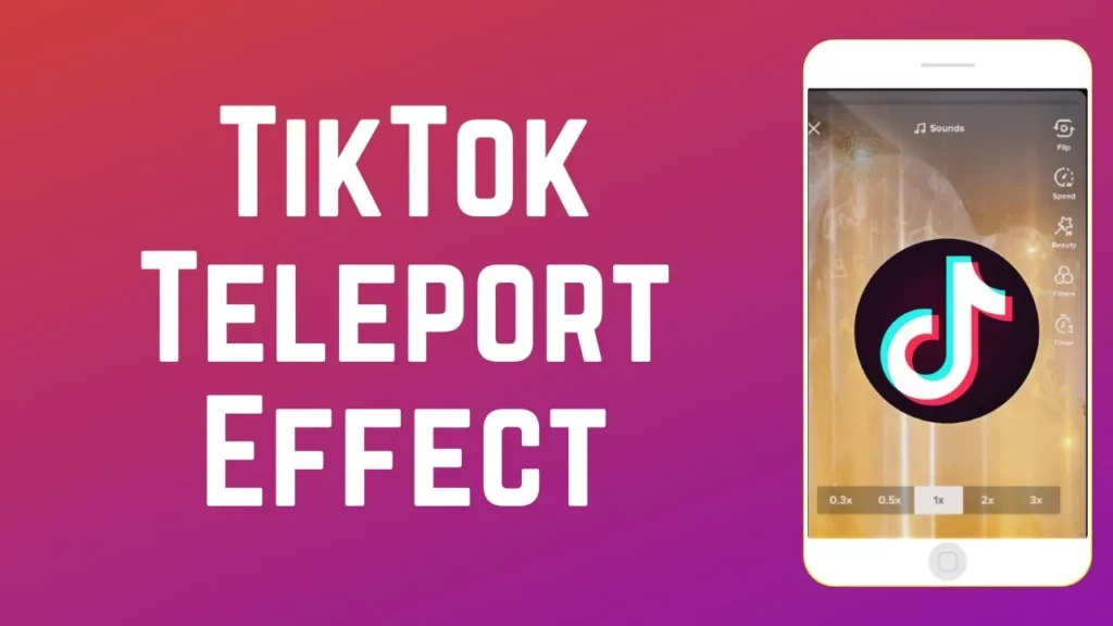 How To Use The Teleport Filter On TikTok?