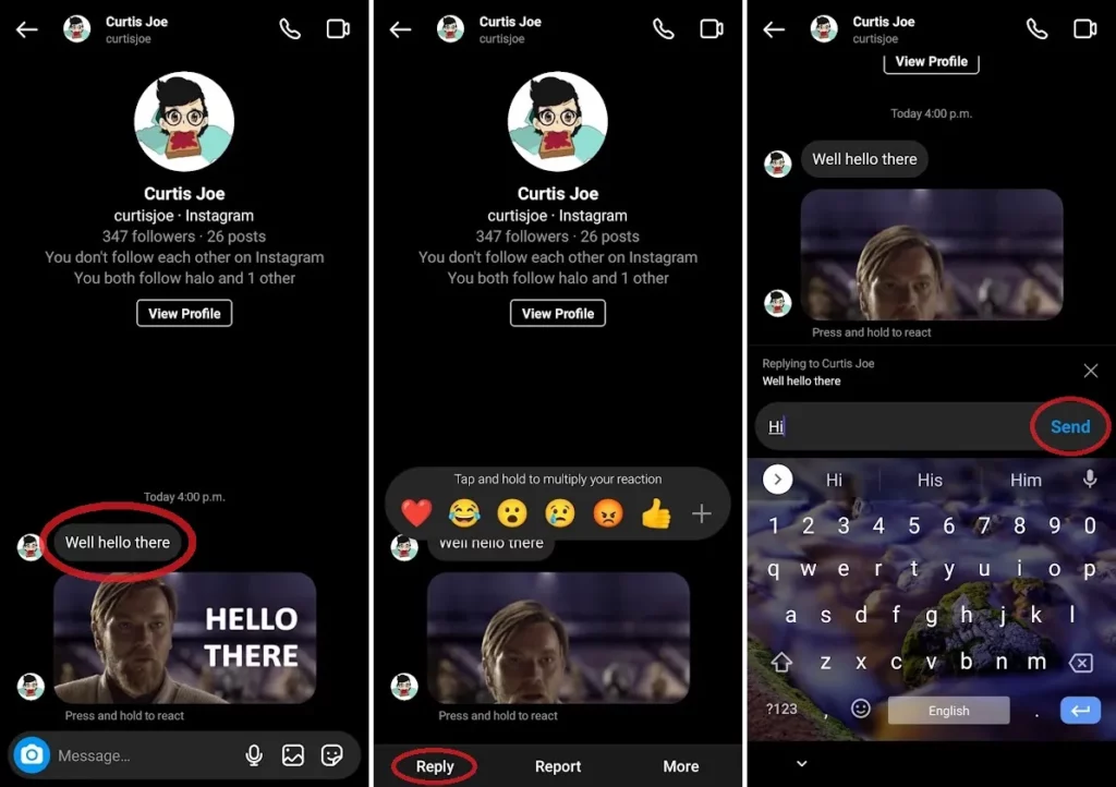 How To Photo Reply On Instagram