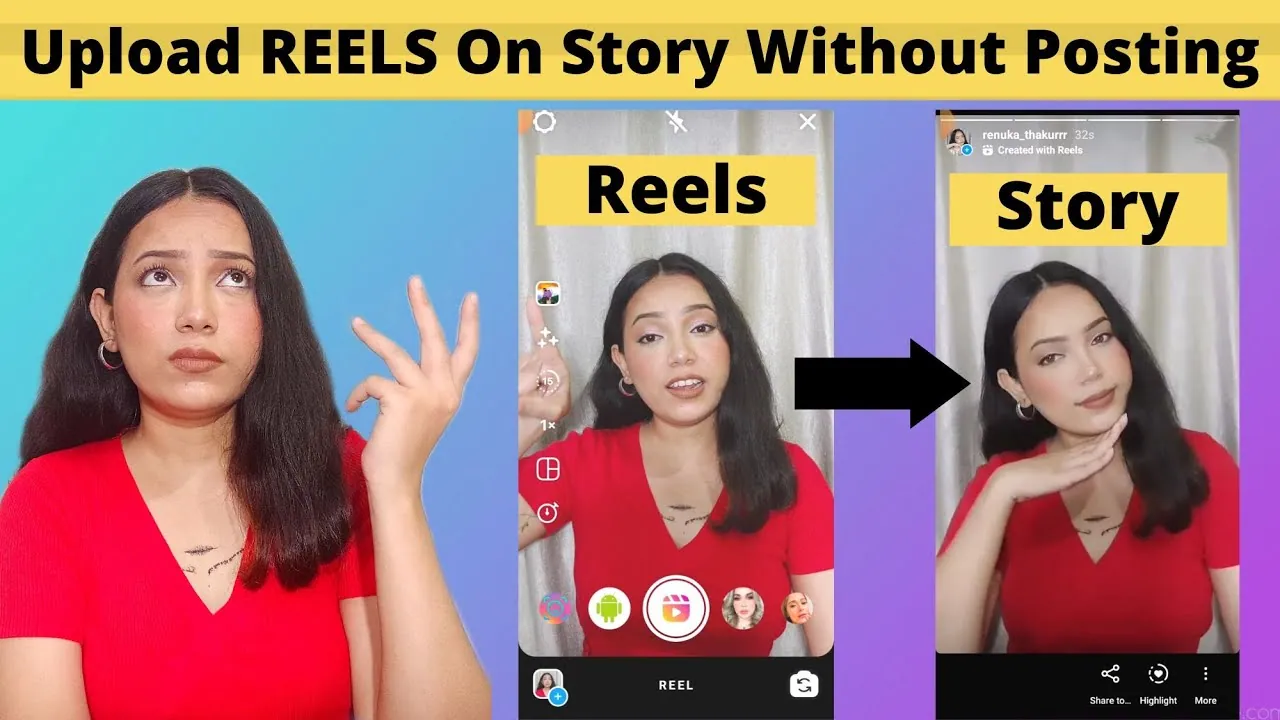 How To Post Reels On Instagram Stories Without Posting