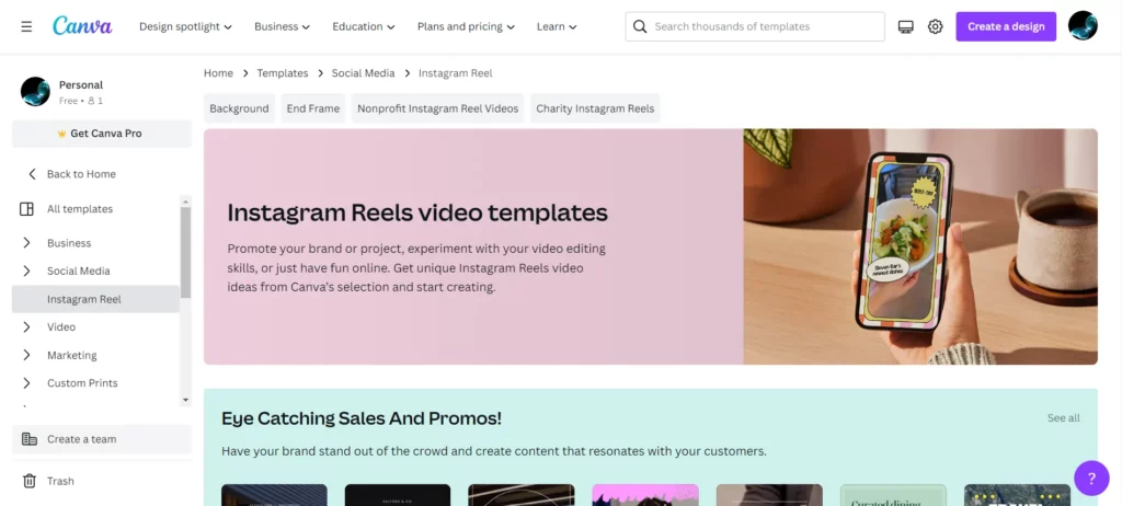 How To Use Instagram Reel Templates? canva