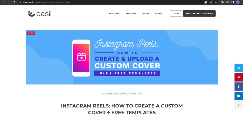 How To Use Instagram Reel Templates? easil