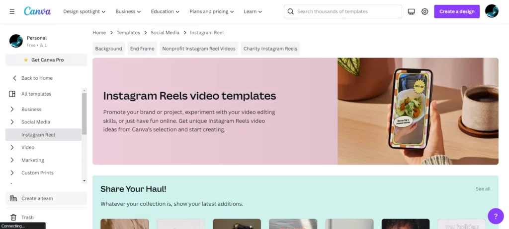 Best Free Video Editing Apps For Instagram Reels - Canva