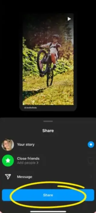 How To Share Your Full Reels On Your Instagram Story On iPhone? share