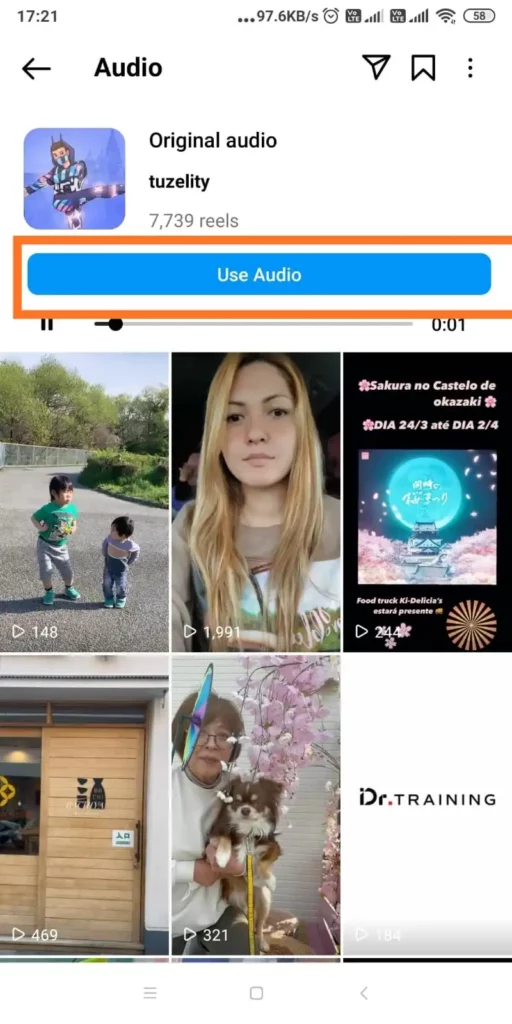 How To Share Trending Instagram Reels Audio On Android?_3