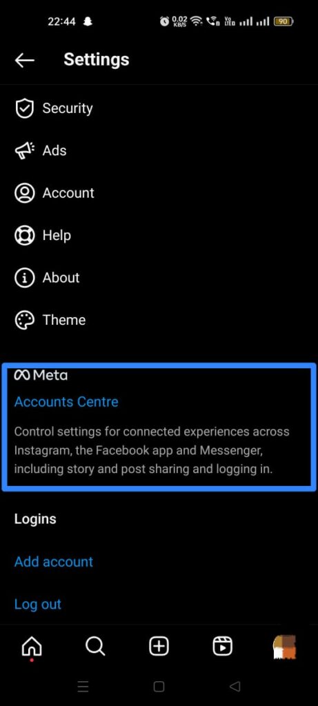 How To Automatically Share Your Instagram Reels To Your Facebook Page - Account Center