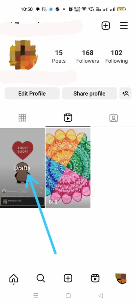 How To See Saved Reels On Instagram? drafts