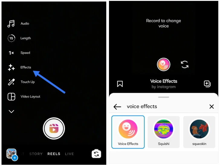 How To Change Your Voice On Instagram Reels?