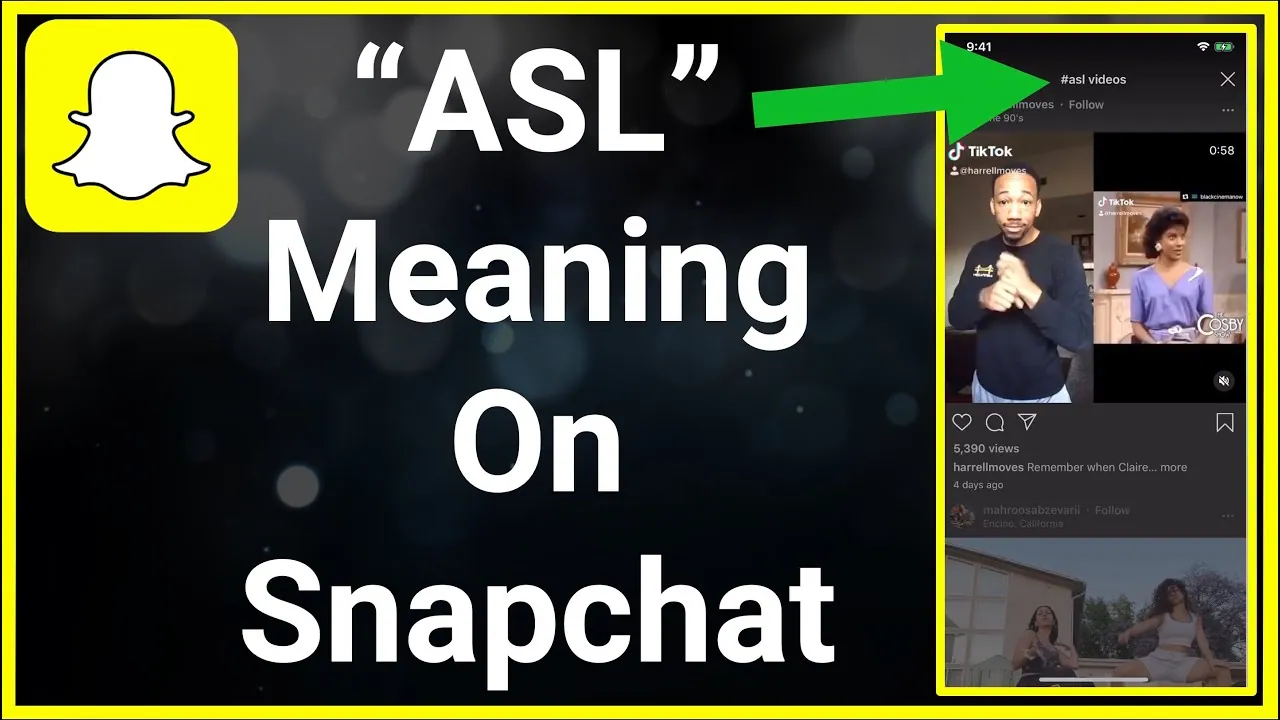 What Does ASL Mean On Snapchat