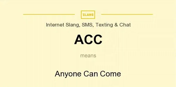 What Does ACC Mean on Snapchat?  means