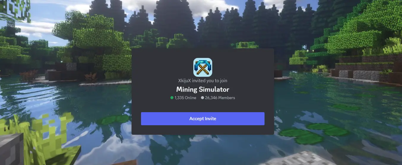 Mining Simulator Discord
