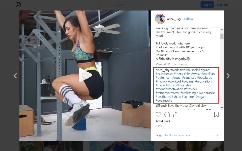 Best Fitness Hashtags for Instagram Reels