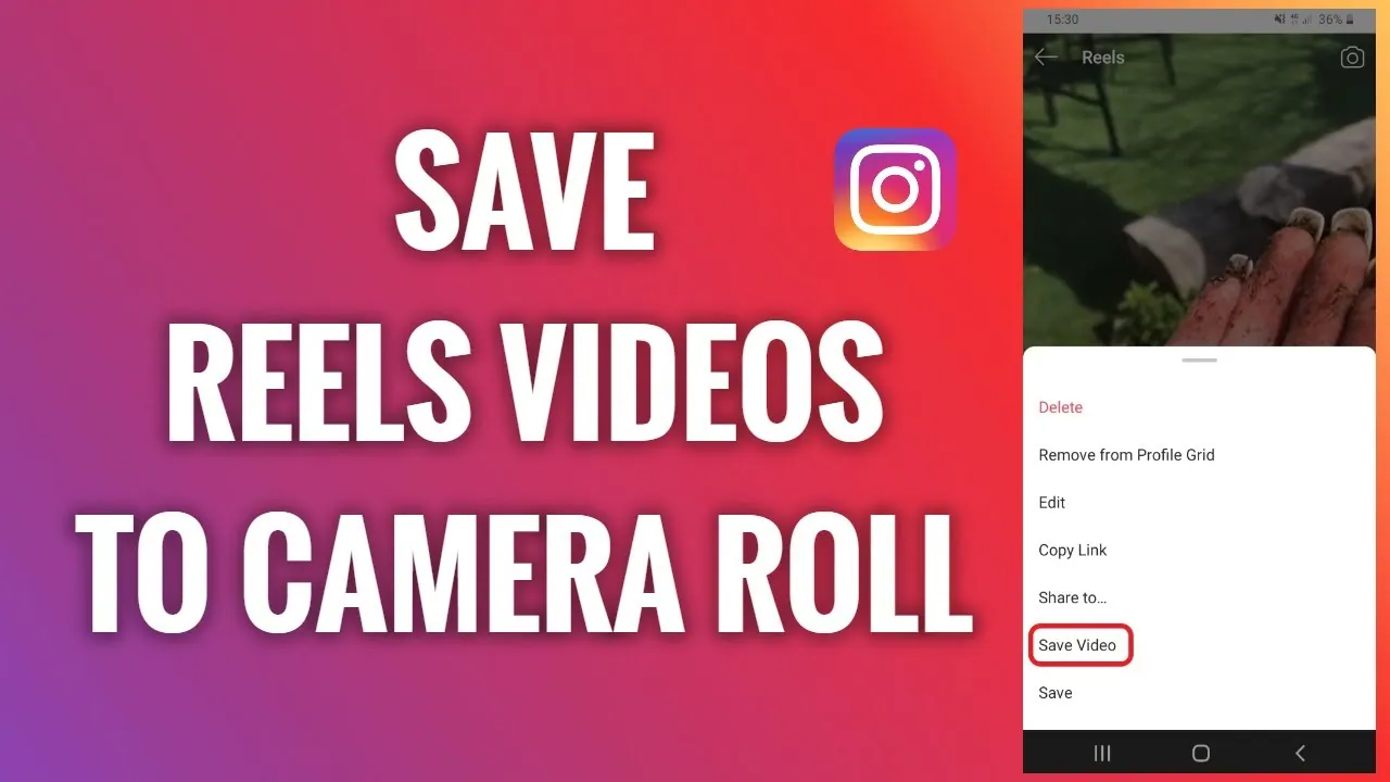How To Save Instagram Reels To The Camera Roll