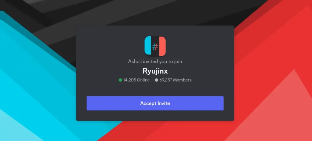 Ryujinx Discord server