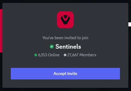 How To Join Sentinels Discord Server Link? 