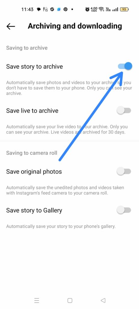 How To Turn On Instagram Story Memories Feature? ON