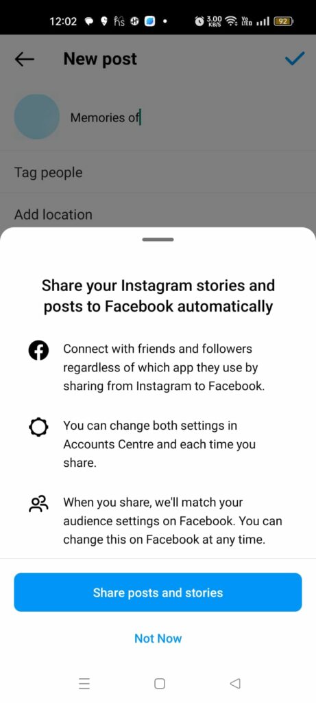 How To Post Memories On Instagram Story? Share