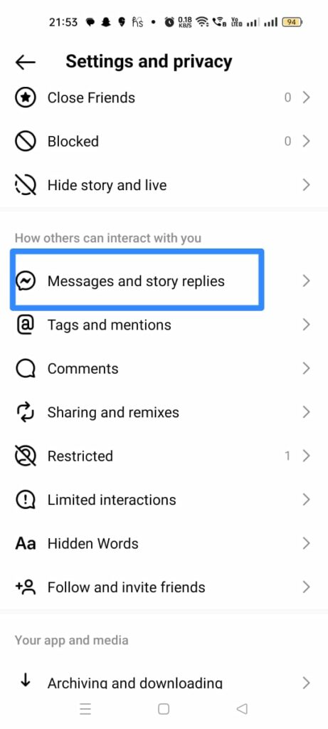 How To Turn On Story Replies On Instagram iPhone? Messages and Story replies