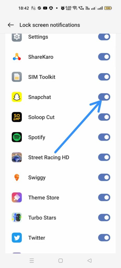 How To Turn Off Time Sensitive Notifications On Snapchat? Android Snapchat toggle off