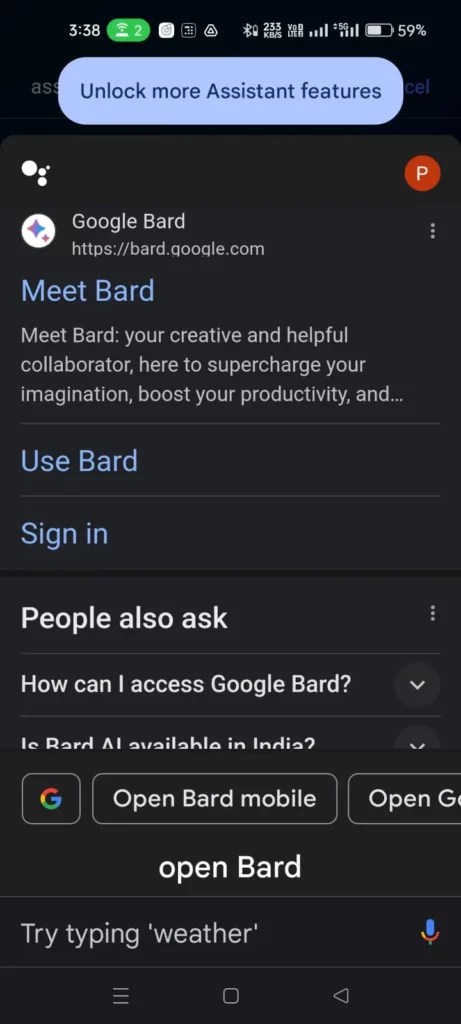 How To Access Bard Through Google Assistant