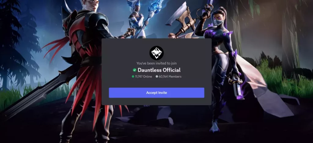 Dauntless Discord