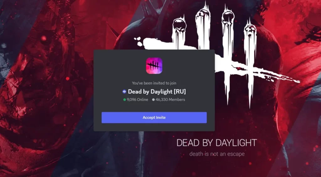 Dead By Daylight Discord