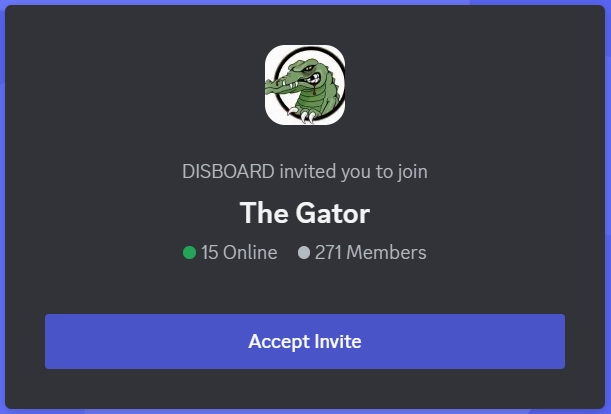 How To Join The Gator Discord Server Link?