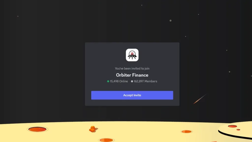 The Orbiter Finance Discord