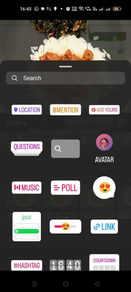 How to See Who Saves Your Instagram Post? - Directly Ask Your Followers If They Have Saved Your Instagram Post - Question Sticker