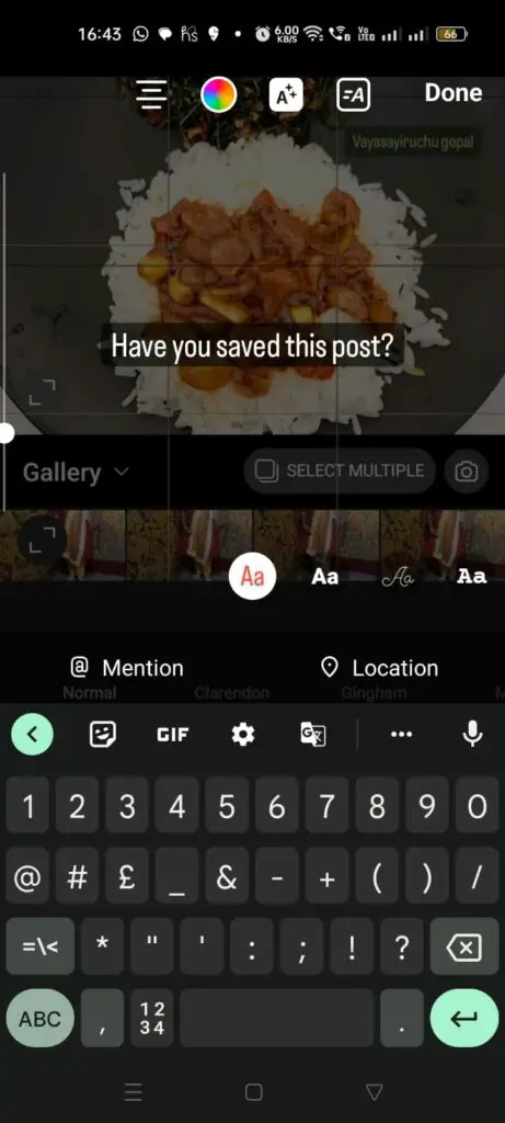 How to See Who Saves Your Instagram Post? - Directly Ask Your Followers If They Have Saved Your Instagram Post - type the question