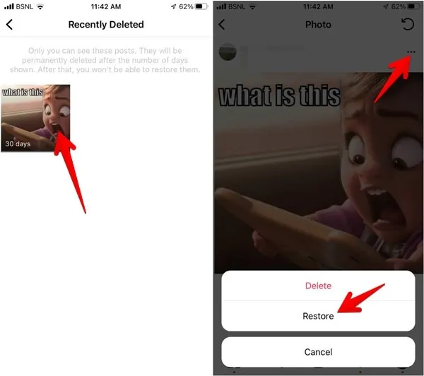 How To Change The Order Of Photos In A Carousel Post After Publishing